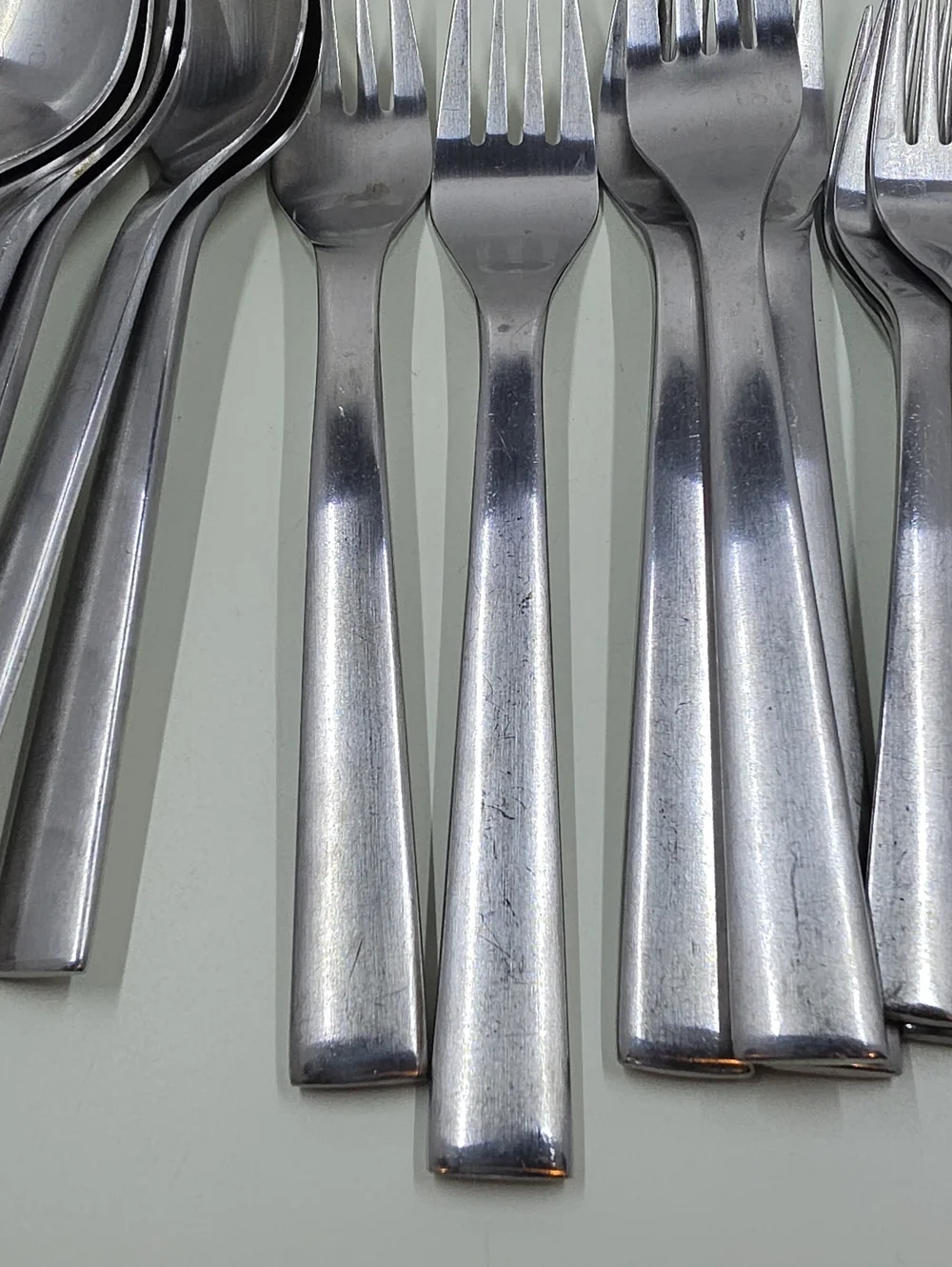 Ikea 365+ Stainless Steel Flatware 19 Pieces Nicolas Cortolezzis Frosted